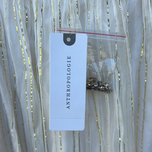 NWT Ranna Gill Anthropologie Elegant Beaded Tank Top Sequins Sz Large - Picture 5 of 9